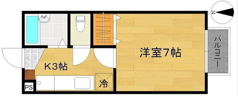 ウェルリット中田 間取り