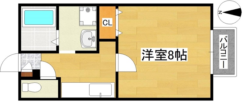 プランドール名取Ｂ 間取り
