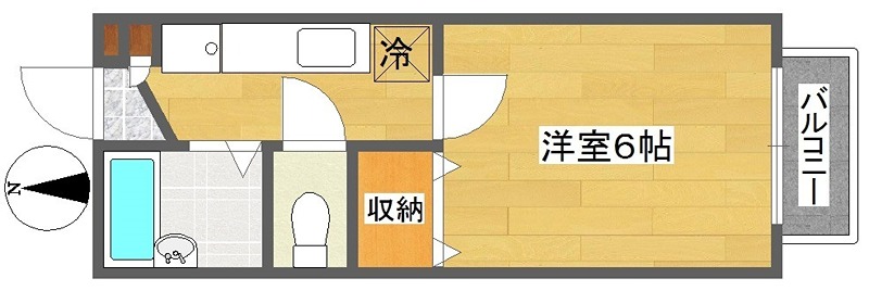サンプラザ中倉 間取り