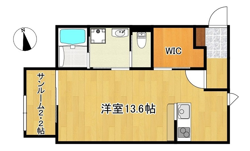 グランパランⅢ 間取り