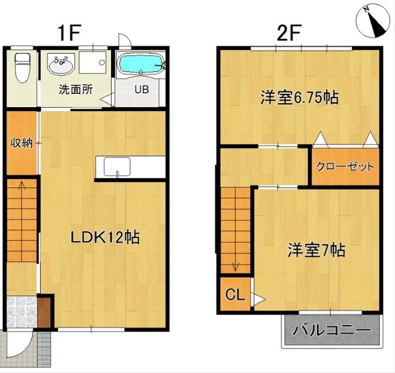 RetreatOⅡB（リトリートオーツービー） 間取り