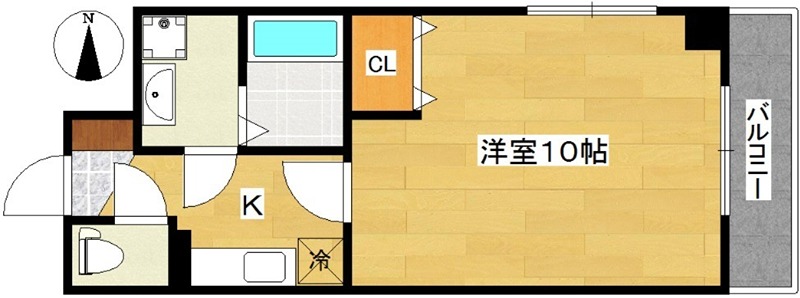 ジュネスシャトーＡ 間取り