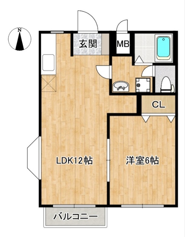 第２燕嶺ハイツ 間取り