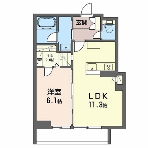 Ｒｅｆｉｓｉａ　レフィシア 間取り