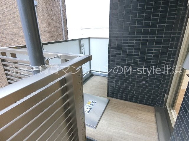 プレサンス北浜オリジン ベランダ