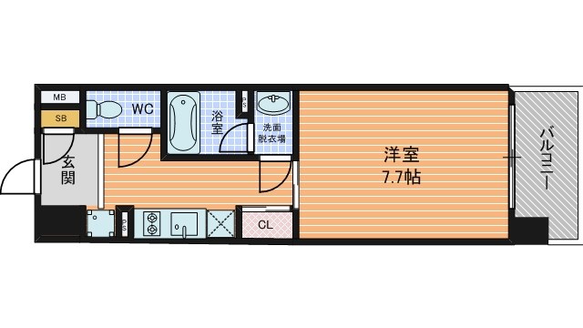 アスヴェルタワー大阪城ＷＥＳＴ 間取り