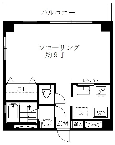 自由が丘ESYパレス 401号室 間取り