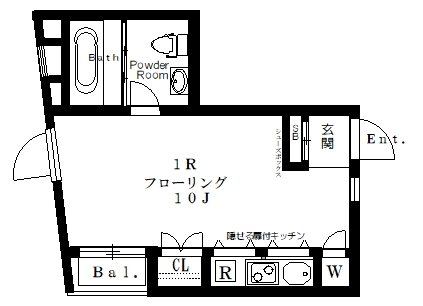 ラリベルタ 302号室 間取り