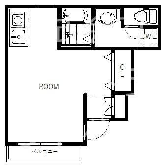 マローネホフ 101号室 間取り