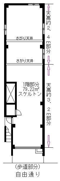 AXIS ＢＴビル １F号室 間取り