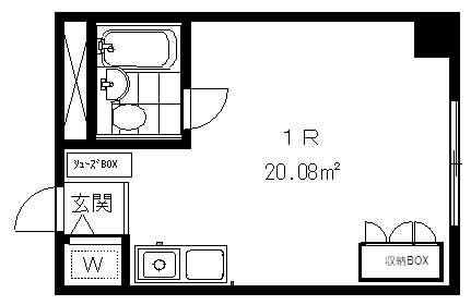 PFポイント  402号室 間取り