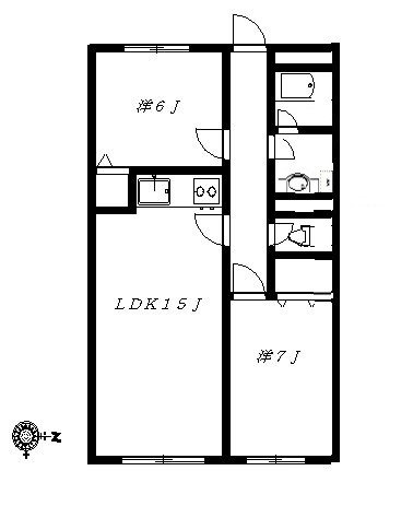 アパートメントカヤ田園調布 間取り図
