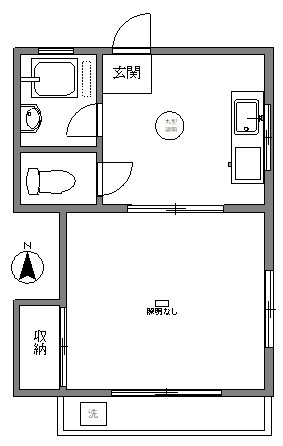 諸橋ビル  302号室 間取り