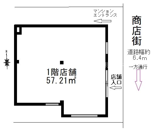 ソラリス奥沢 １F号室 間取り