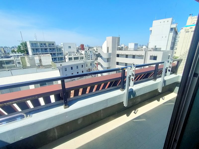ベルファース奥沢最上階 ベランダ