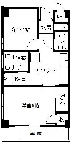 鶴見リバーサイド三和 間取り図