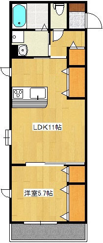 Seven Maison 間取り図