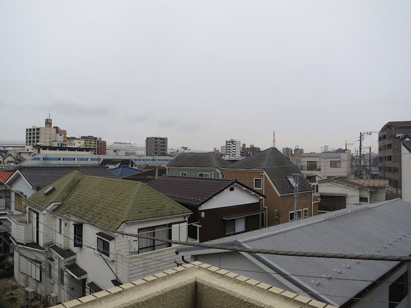 コンフォール岸谷 ベランダ