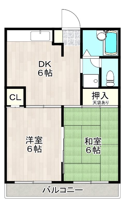 ウイング諏訪坂Ⅰ 間取り図