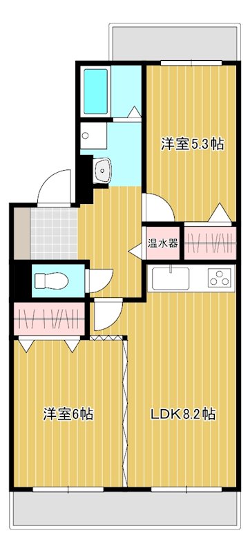 イトーピア鶴見 間取り図