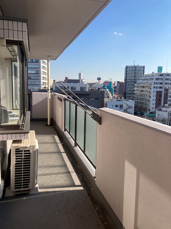 シティハイツ鶴見 ベランダ