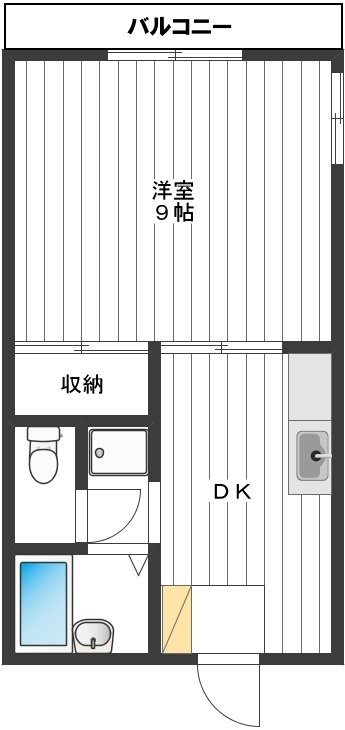 MY東台マンション 201号室 間取り