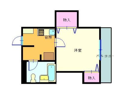 MSYステューディオ 間取り図