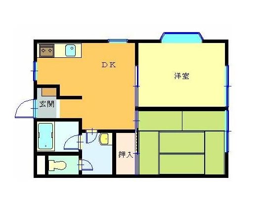 クール・ブリーズ 201号室 間取り