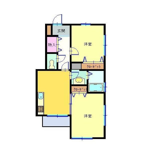 ルアナ梶山 間取り図