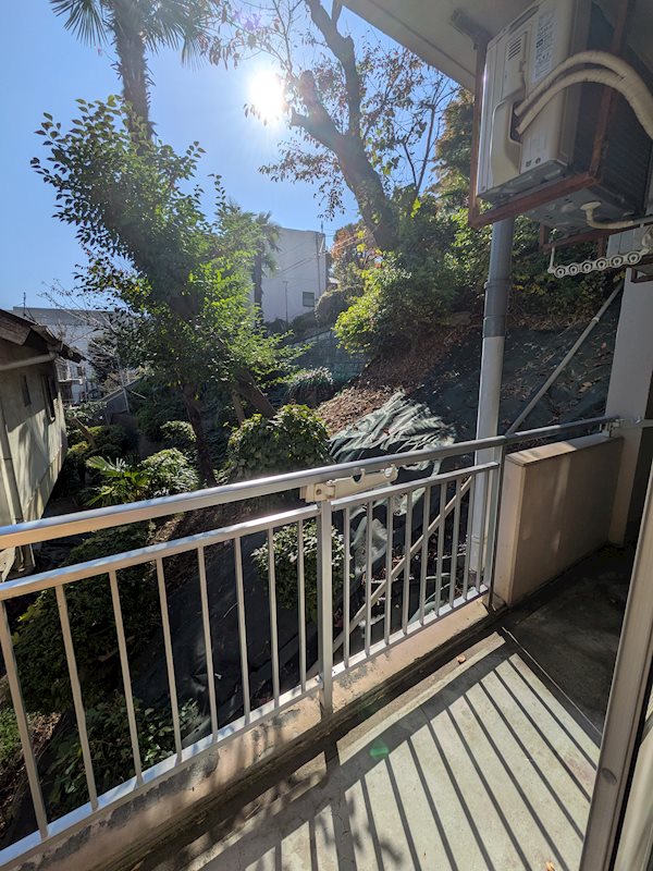 佐久間サンライズマンションA ベランダ