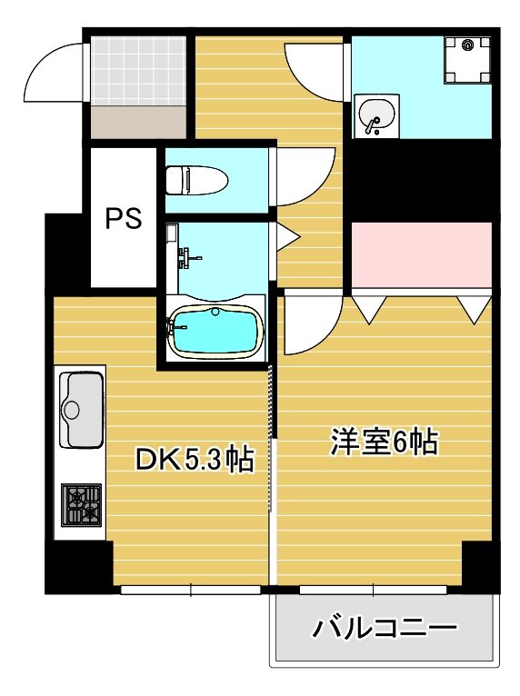 鶴見平和プラザマンション 間取り図
