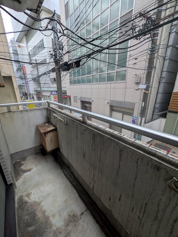 第２ニューツルミビル ベランダ