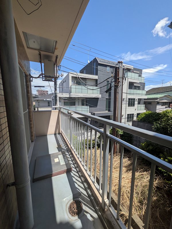 佐久間サンライズマンションA ベランダ