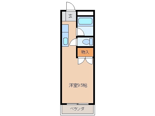 江戸橋ロイヤルハイツ 間取り