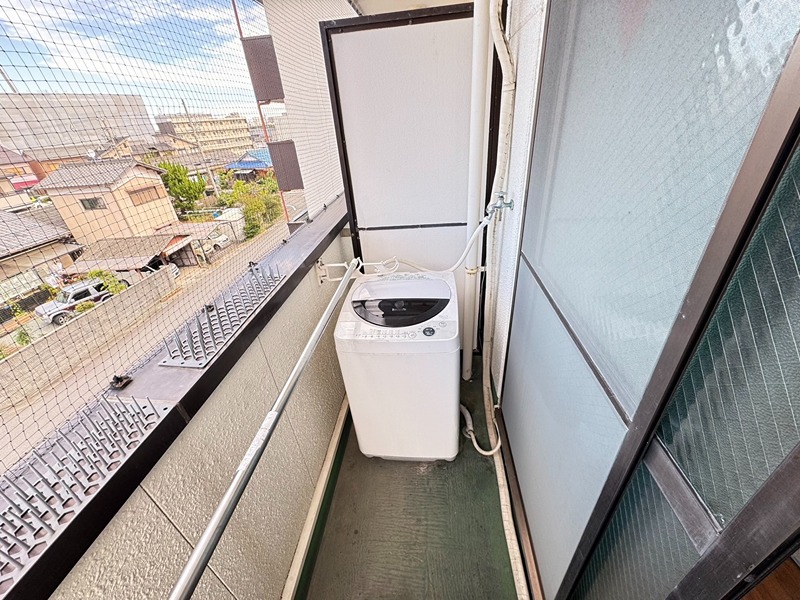 江戸橋ロイヤルハイツ ベランダ