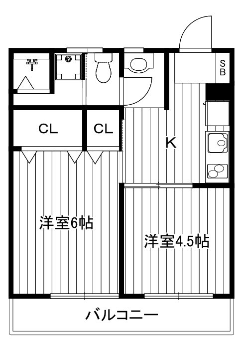 グリーン赤塚 間取り