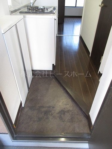 秋田マンション 玄関