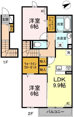 ウエストパーク西台 間取り