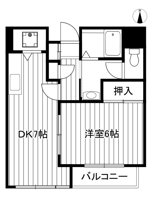 ビューラー西台 間取り