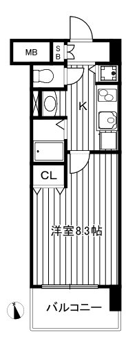 ステラコート桜川 間取り