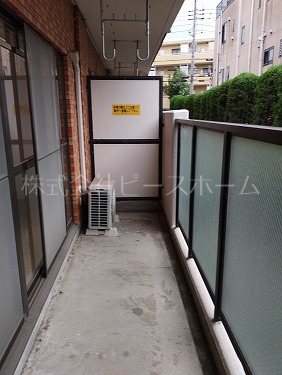 長瀬第三マンション ベランダ