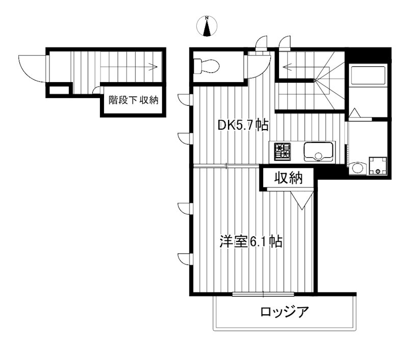 エルミタージュ上板橋 間取り