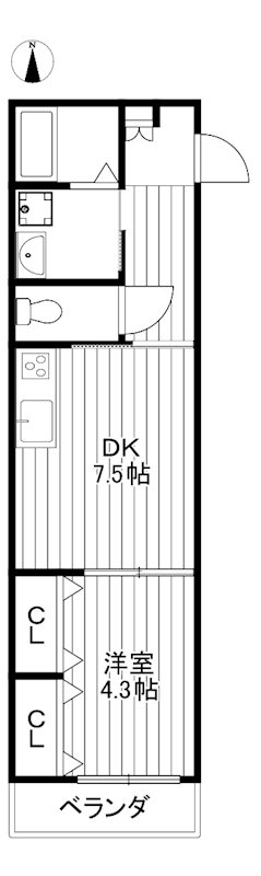 イー・ヴィレッジ常盤台 間取り