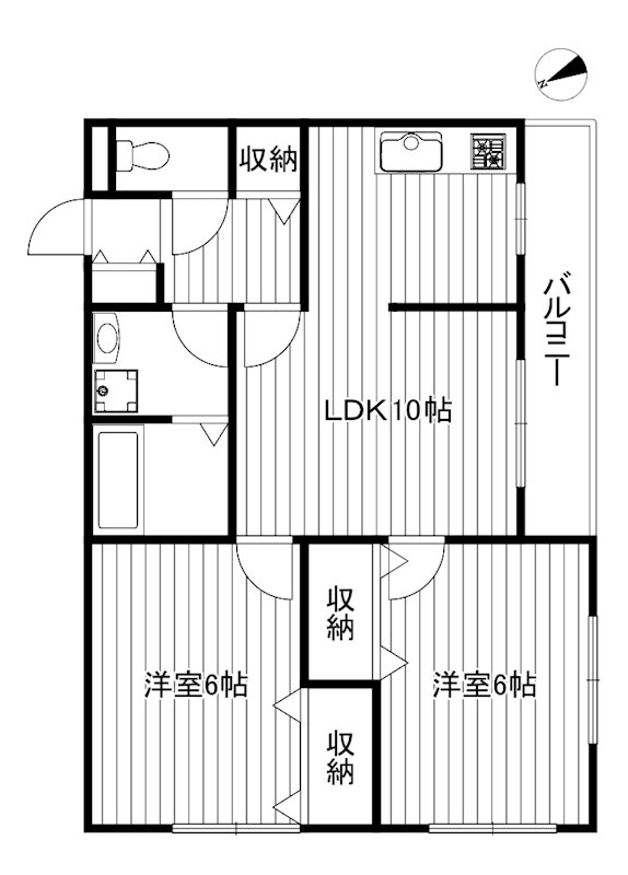 K・HouseⅡ 間取り