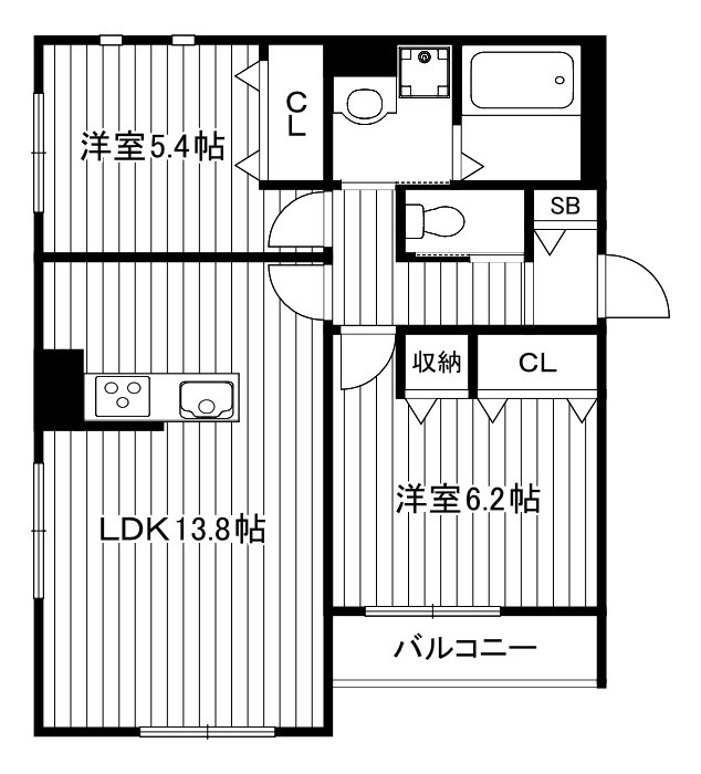 ストック羽沢 間取り