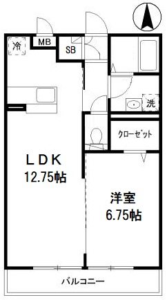 カレント上板橋 間取り