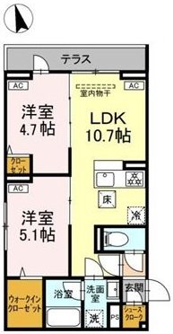 セレスティア羽沢A棟 間取り