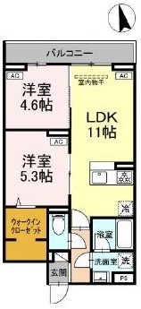 セレスティア羽沢B棟 間取り