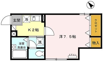 SKモナリエ・成増 間取り