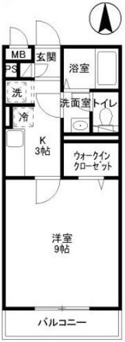 カレント上板橋 間取り